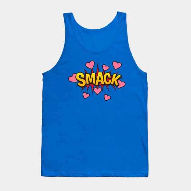 Onomatopoeia Smack Tank Top by SaKaNa